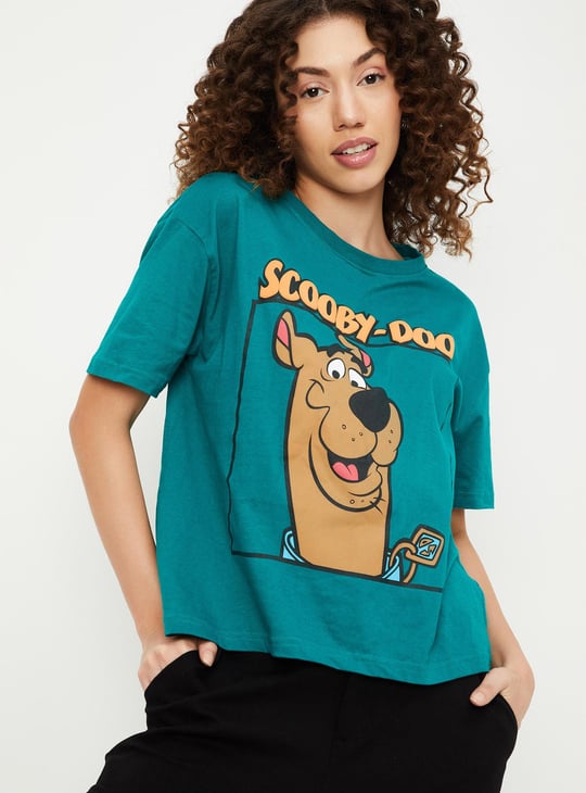 Women Scooby Doo Printed T-shirt