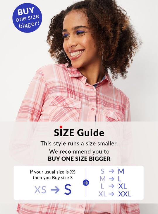 Women Checked Casual Shirt