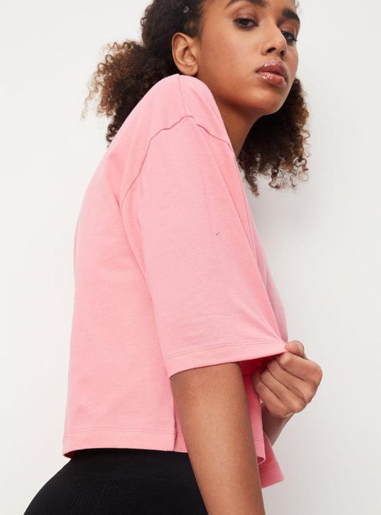 Women Graphic Crop T-shirt