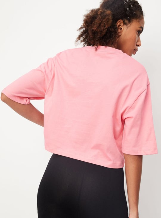 Women Graphic Crop T-shirt