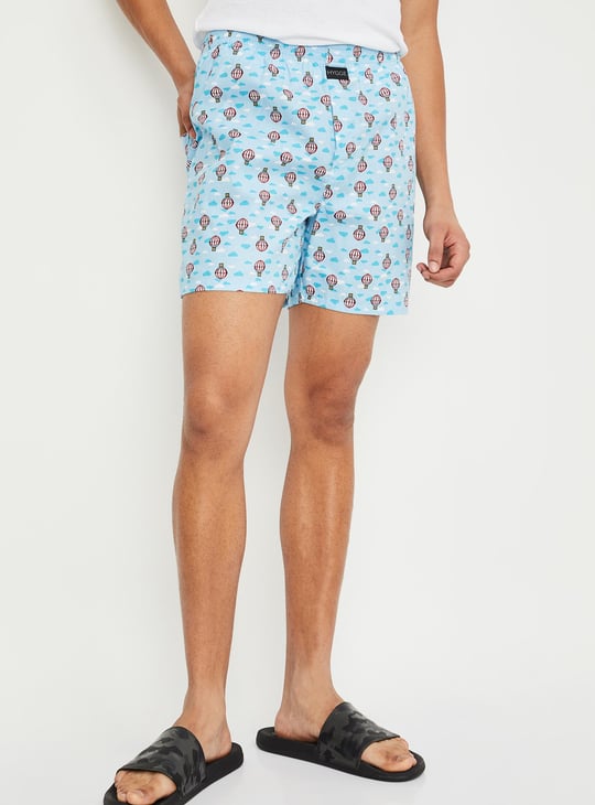 Men All-Over Printed Boxers