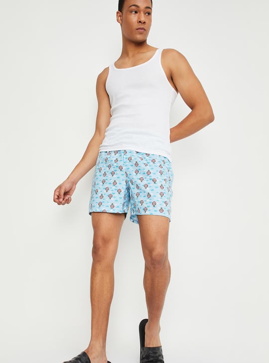 Men All-Over Printed Boxers