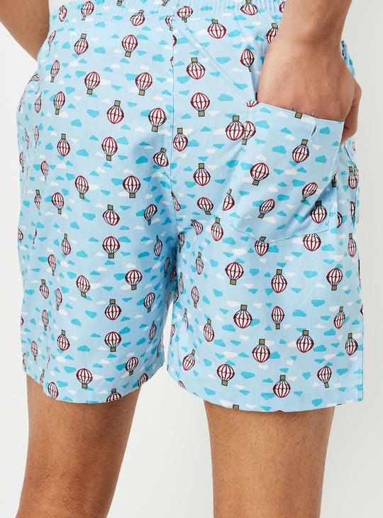 Men All-Over Printed Boxers