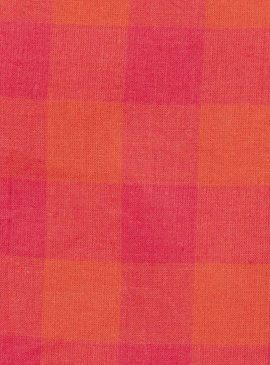 Women Checkered Cotton Kurta