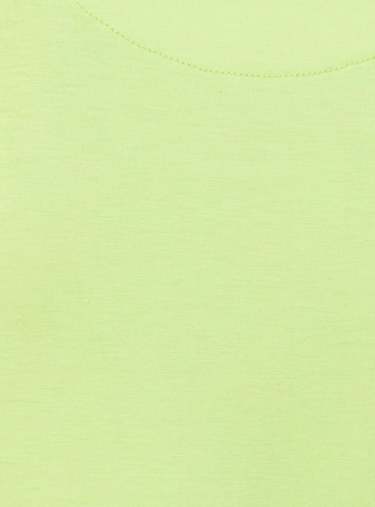 Men Typographic Printed Active T-shirt