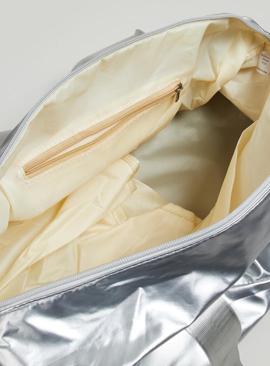 Women Metallic Athleisure Duffle Bag