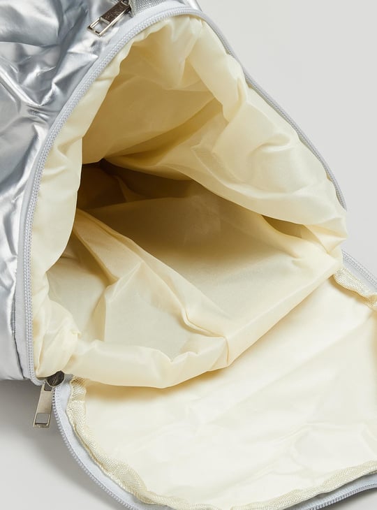 Women Metallic Athleisure Duffle Bag