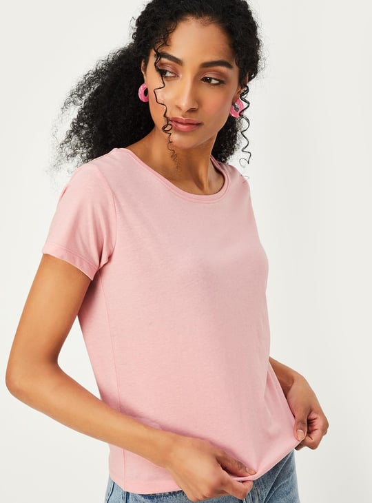 Women Solid T-shirt