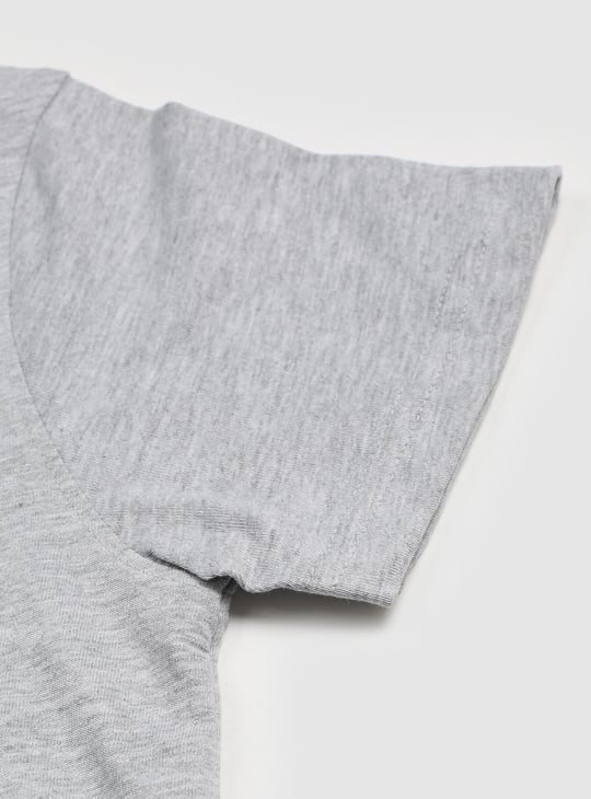 Boys Santa Claus Printed T-shirt