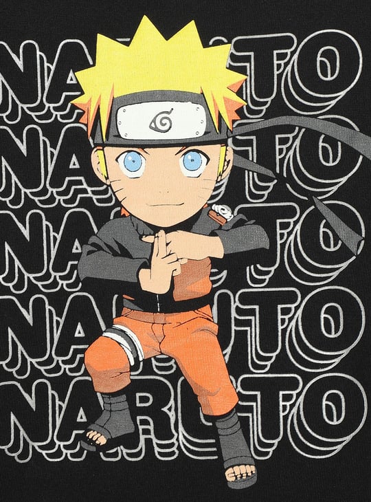 Boys Naruto Printed T-shirt