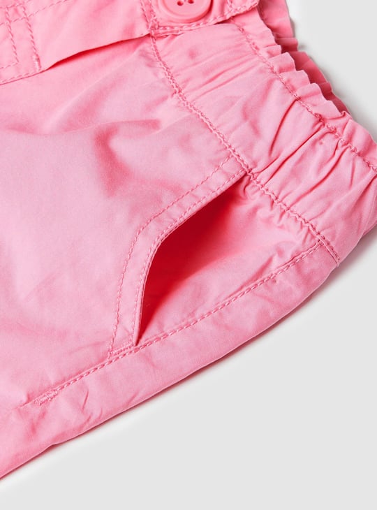 Girls Solid Shorts