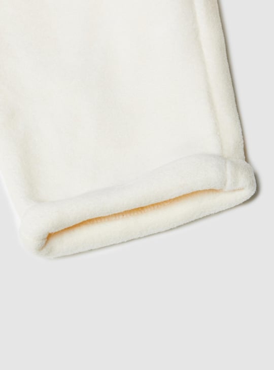 Girls Appliqued Hooded Sleepwear Set