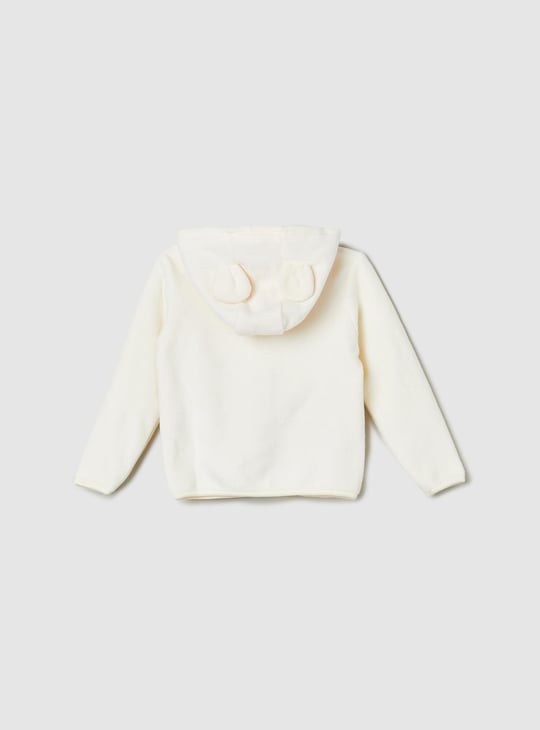 Girls Appliqued Hooded Sleepwear Set