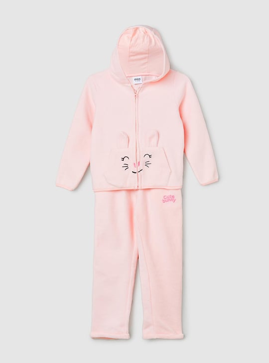 Girls Bunny Sleepwear Set