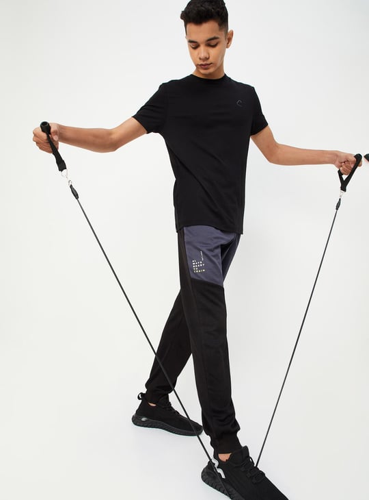 Boys Colourblocked Elasticated Joggers