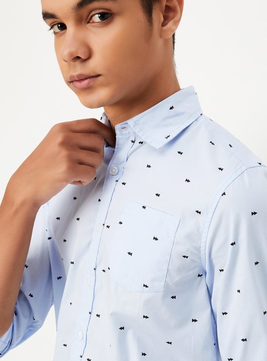 Boys Printed Casual Shirt
