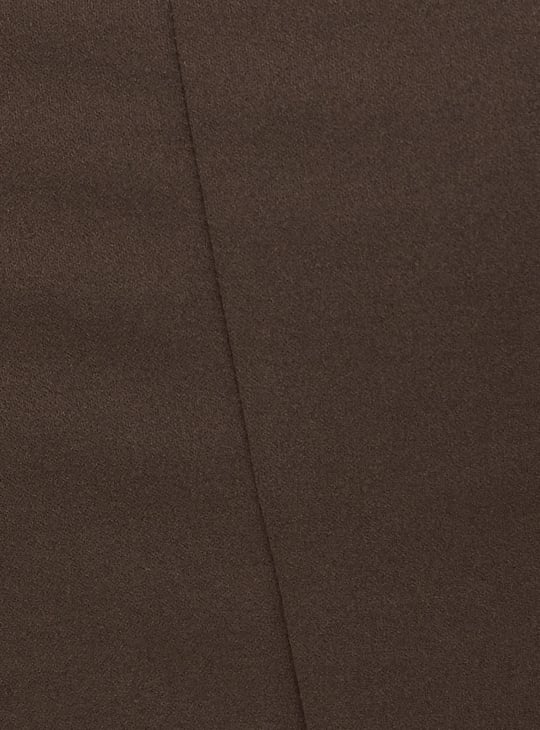 Women Solid Knit Formal Blazer