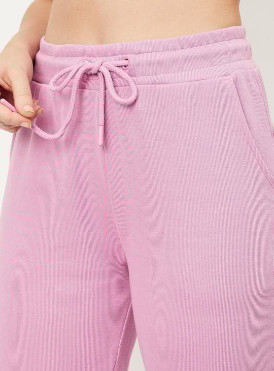 Women Solid Athleisure Joggers