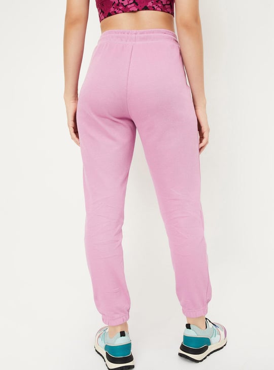 Women Solid Athleisure Joggers