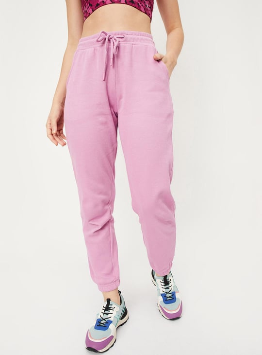Women Solid Athleisure Joggers