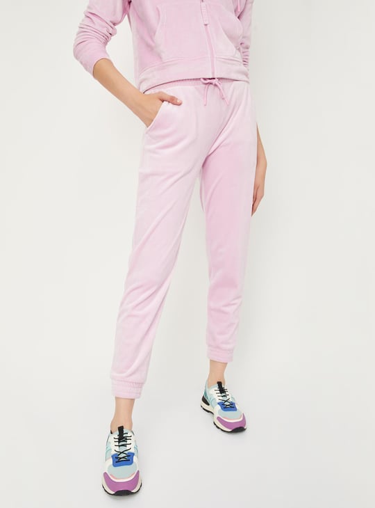 Women Velour Sports Joggers
