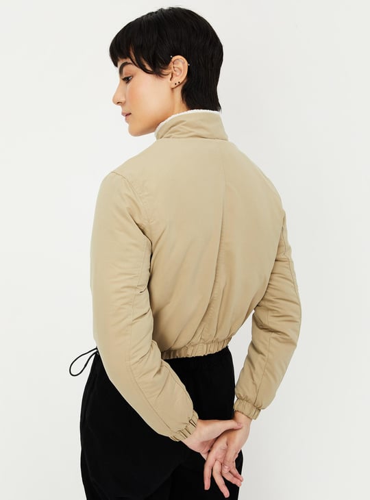 Women Quilted Bomber Jacket