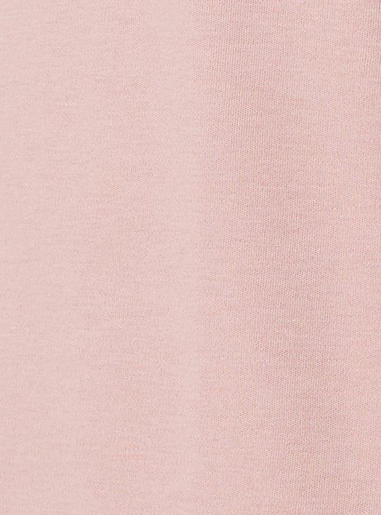 Men Oversized Back Print T-shirt