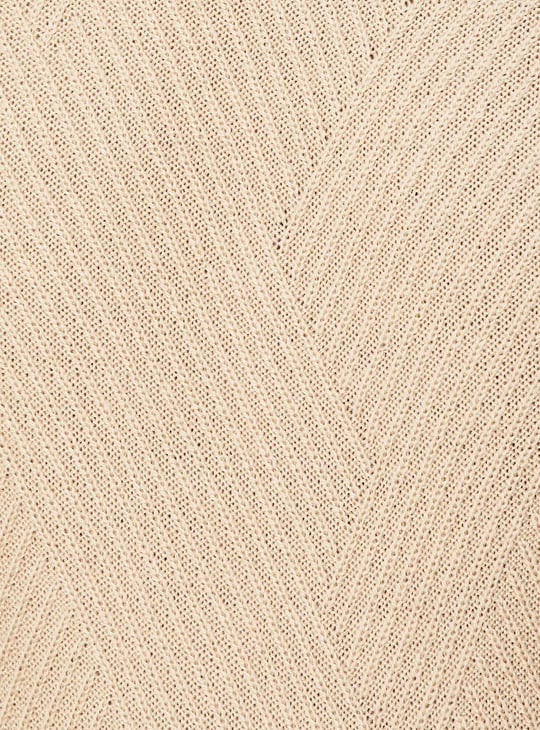 Men Knitted Reversible Sweater