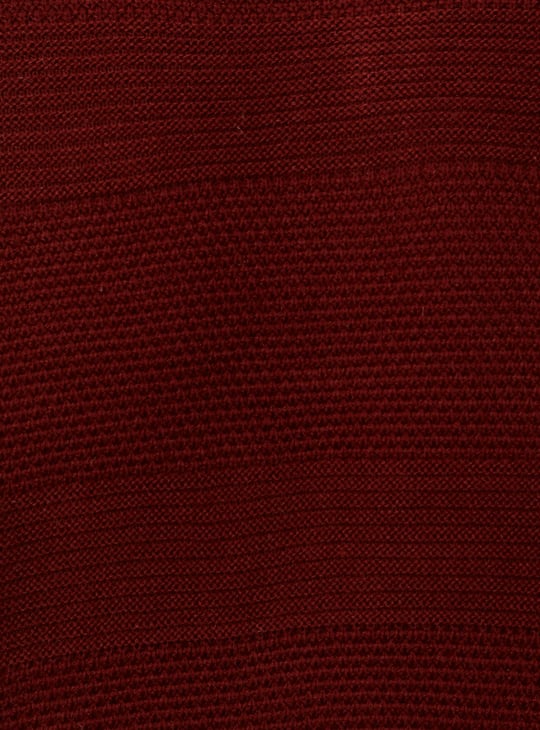 Men Knit Quarter-Zip Sweater