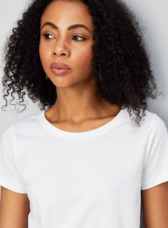 Women Solid T-shirt