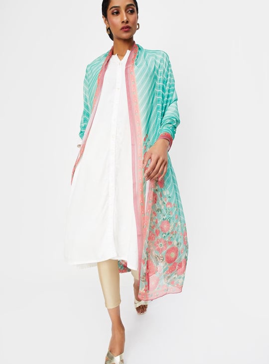 Women Floral Printed Stole