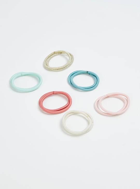 Girls Assorted Hair Ties - Pack of 12
