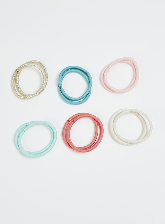 Girls Assorted Hair Ties - Pack of 12