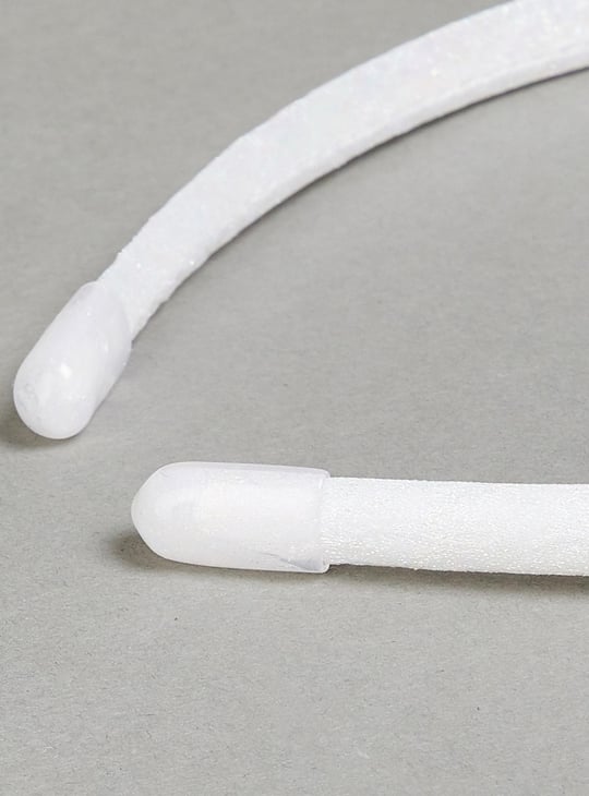 Girls Assorted Shimmery Headbands - Pack of 3