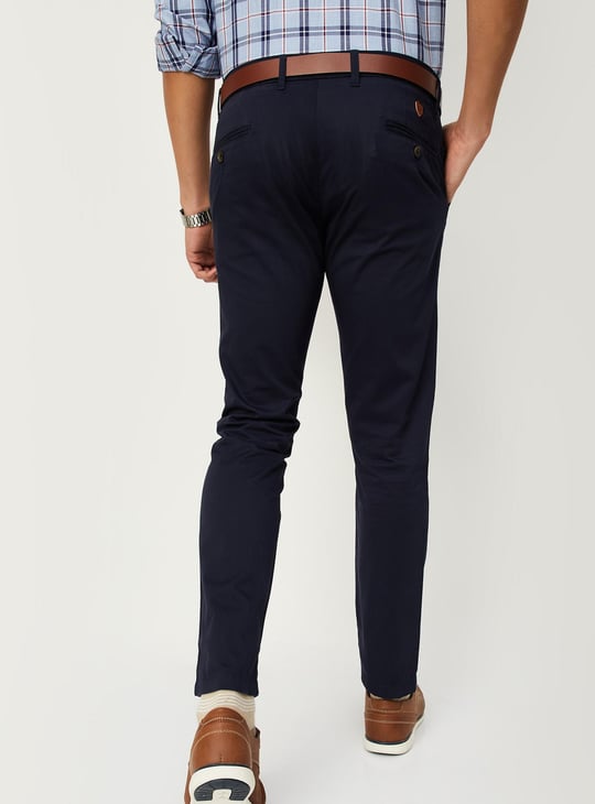 Men Skinny Fit Stretch Chinos