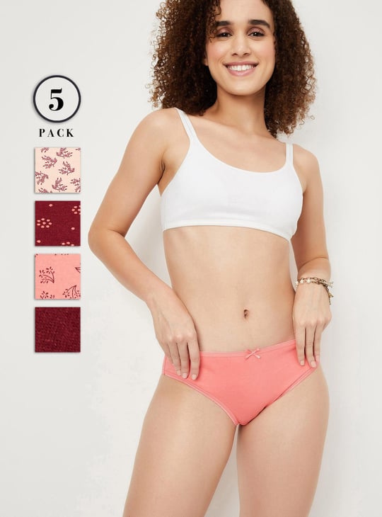 Women Assorted Hipster Panties - Pack of 5