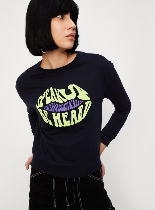 Women Graphic Printed Sweatshirt