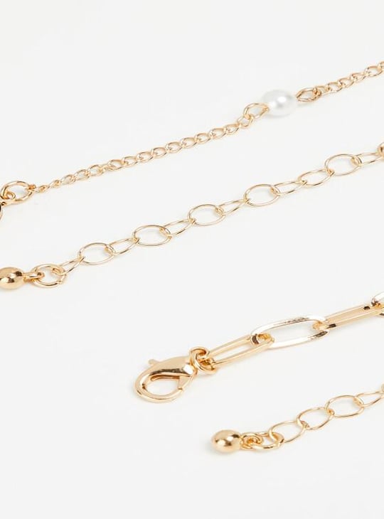 Women Assorted Anklets - Pack of 2