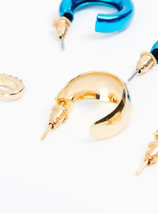 Women Assorted Hoops - Pack of 3