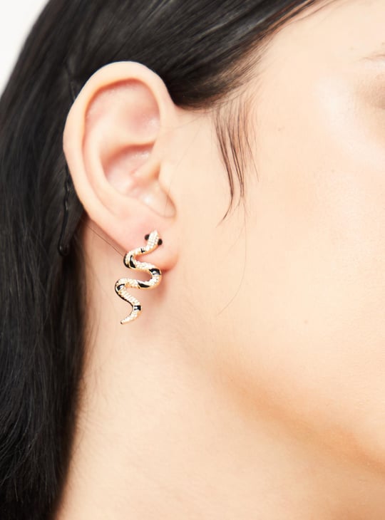 Women Snake Earrings