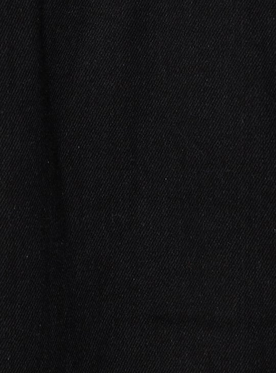 Men Solid Full Sleeves Denim Jacket