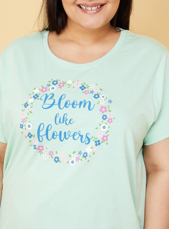 Women Floral Printed PJ Set