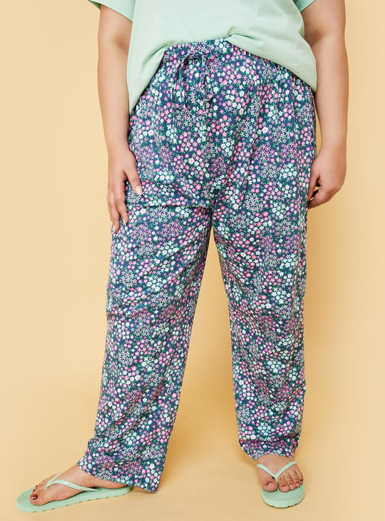 Women Floral Printed PJ Set