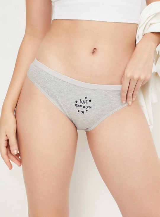 Women Printed Bikini Panties - Pack of 3