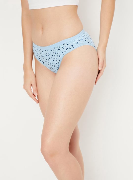 Women Printed Bikini Panties - Pack of 3