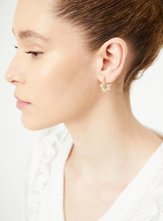 Women Half Hoop Earrings