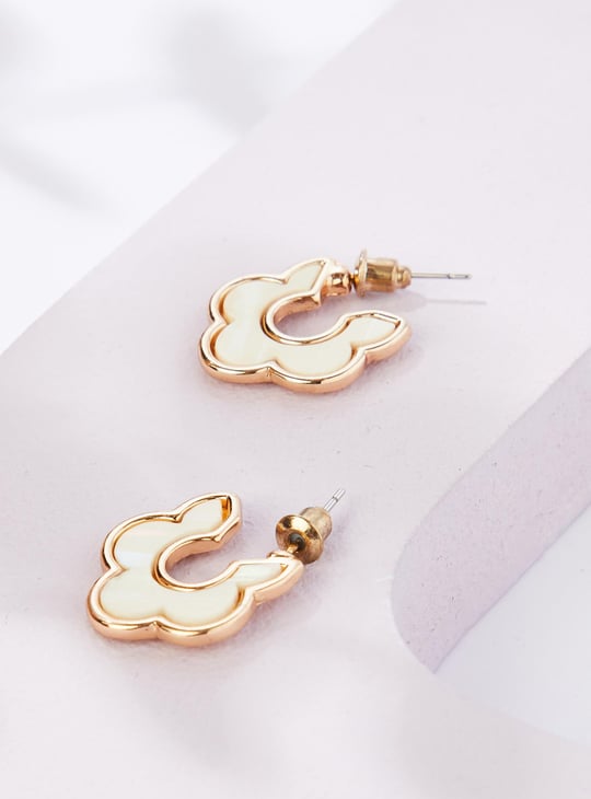 Women Half Hoop Earrings