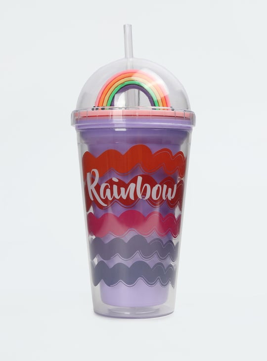 Kids Rainbow Sipper Tumbler