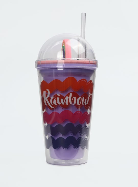 Kids Rainbow Sipper Tumbler