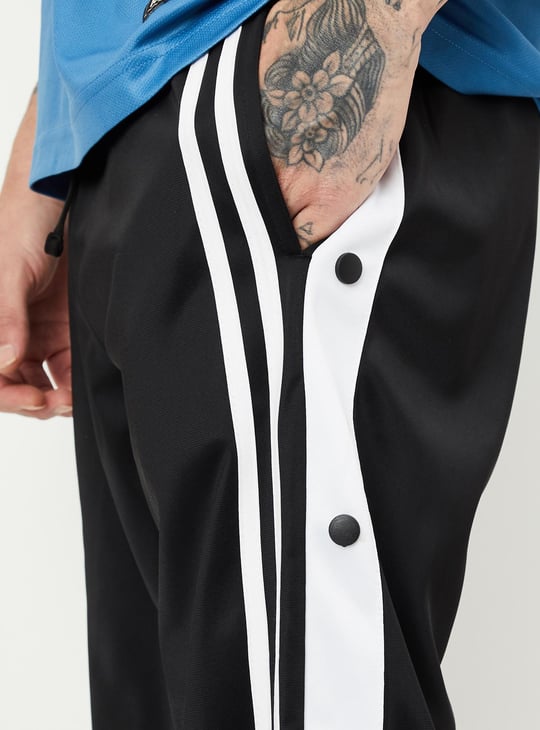 Men Striped Joggers